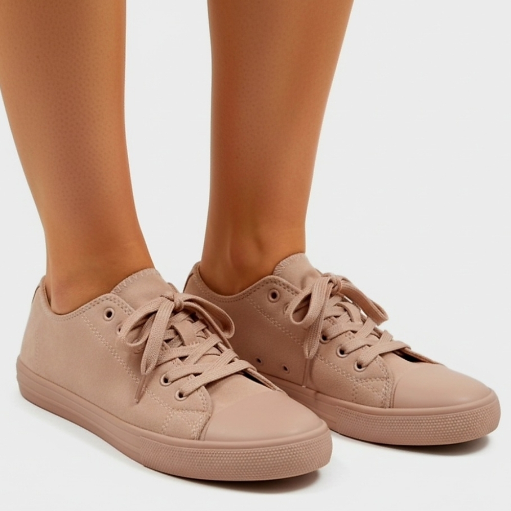 Women's Casual Dusty Pink Sneakers